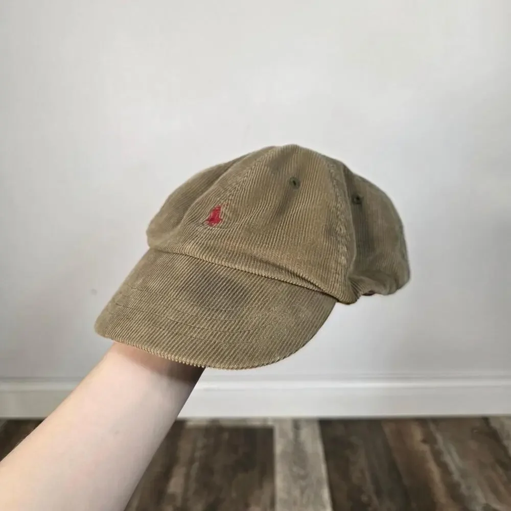 Polo Ralph Lauren Corduroy Ball Cap Pony Boys